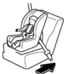 MAZDA CX-9 (2021) - Do not install a front-facing child-restraint system on the front passenger seat unless it is unavoidable: - 1