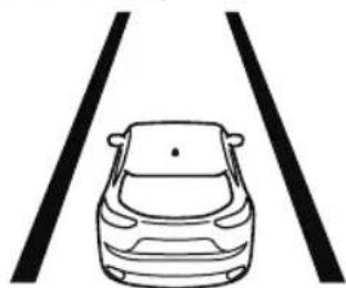 MAZDA CX-9 (2021) - Vehicle lane line display - 2