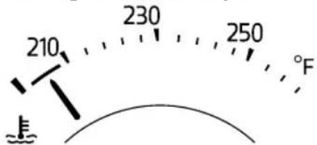 210 230 250 °F