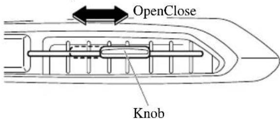 OpenClose Knob