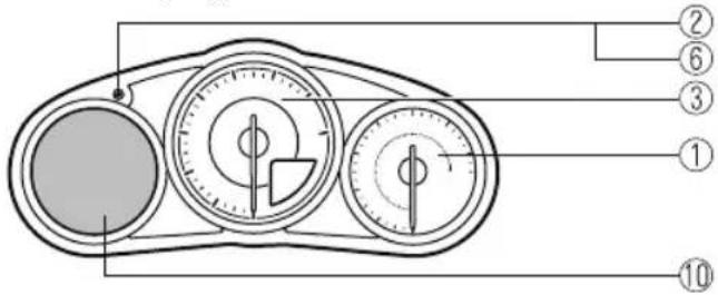 Technical diagram of a belt drive system with numbered components for identification