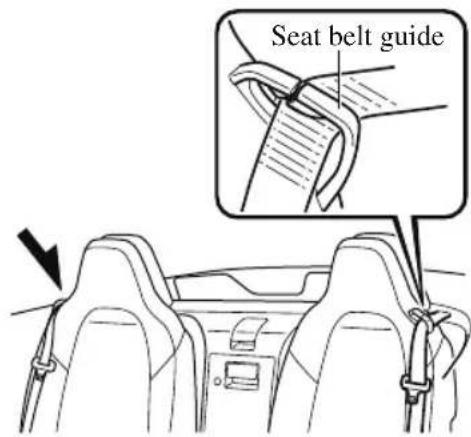 Seat belt guide
