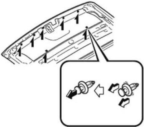 Diagram showing a device's internal structure with directional arrows and a magnified view of mechanical components.