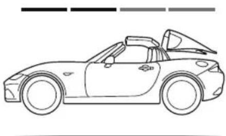 MAZDA MX-5 (2020) - ▼ Roof Operation Display (Hardtop) - 1