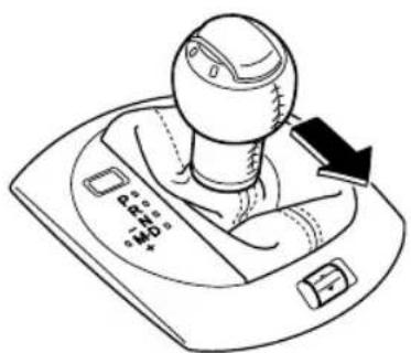 MAZDA MX-5 (2020) - Using selector lever - 1