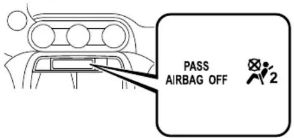 PASS AIRBAG OFF