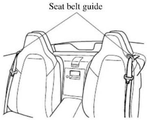Seat belt guide