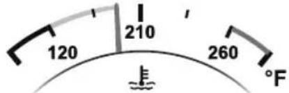 120 210 260 °F