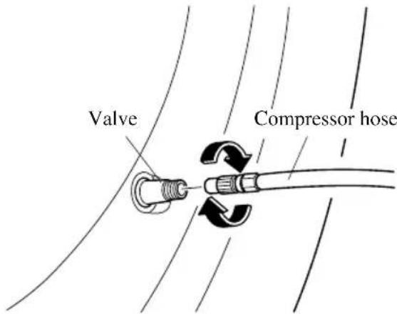 Valve Compressor hose
