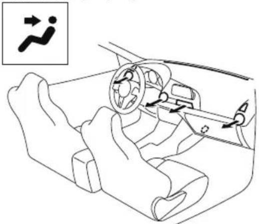 MAZDA MX-5 (2020) - ▼ Selecting the Airflow Mode - 1