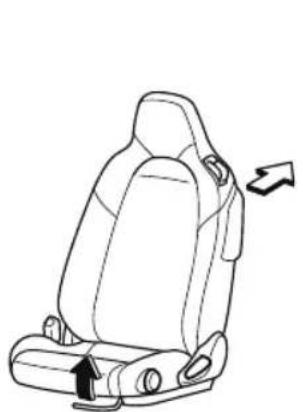 MAZDA MX-5 (2020) - Adjusting the seat position forward and back (sliding) - 3