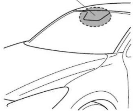 MAZDA CX-3 (2020) - Forward Sensing Camera (FSC)\* - 1