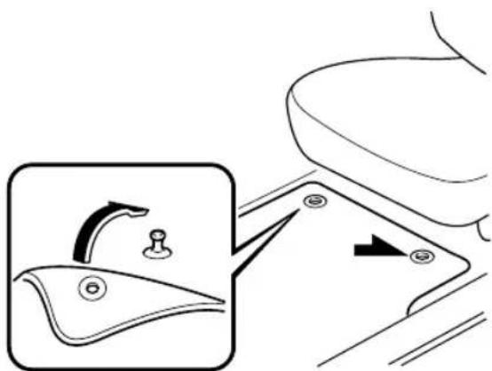 MAZDA CX-3 (2020) - Do not install two floor mats, one on top of the other, on the driver's side: - 1