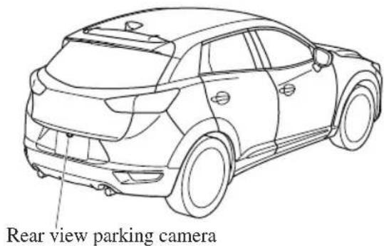 Rear view parking camera