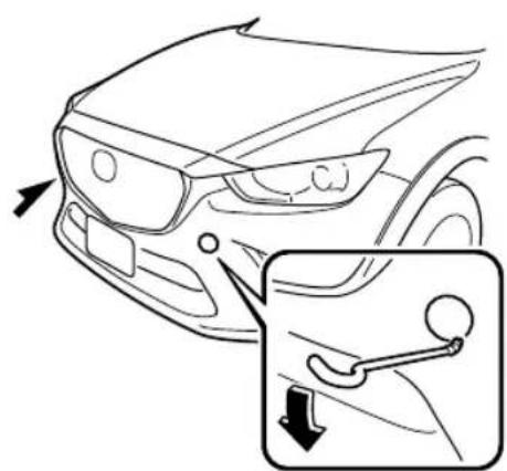 MAZDA CX-3 (2020) - ▼ Tiedown Hook-Front - 1