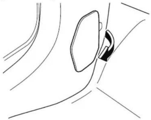 MAZDA CX-3 (2020) - Replacing the fuses on the vehicle's left side - 1