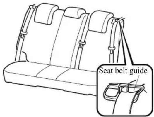 Seat belt guide