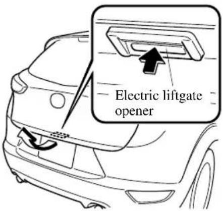 Electric liftgate opener