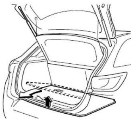 MAZDA CX-3 (2020) - When using the luggage board in the lower level - 1