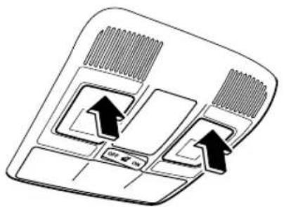 Diagram of a refrigerator with airflow arrows indicating movement, showing air flow direction and ventilation slots