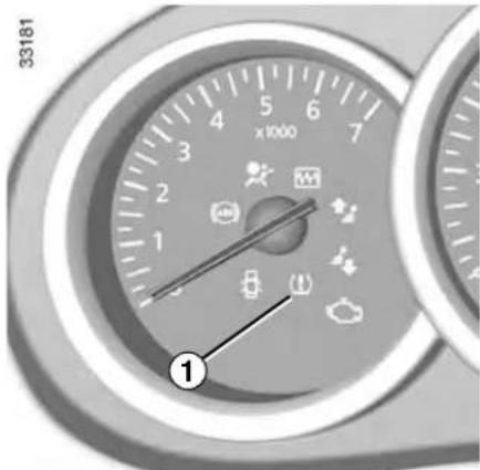 DACIA Logan (2019) - TYRE PRESSURE LOSS WARNING (1/3) - 1