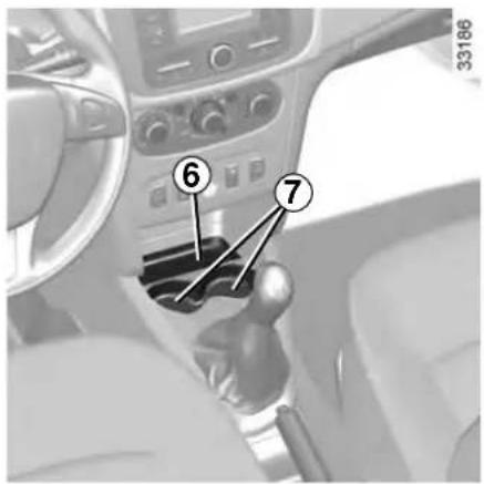 DACIA Logan (2019) - PASSENGER COMPARTMENT STORAGE, FITTINGS (3/4) - 1