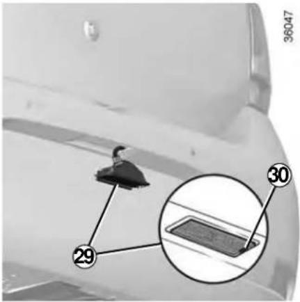 DACIA Logan (2019) - REAR AND SIDE LIGHTS: changing bulbs (6/7) - 1