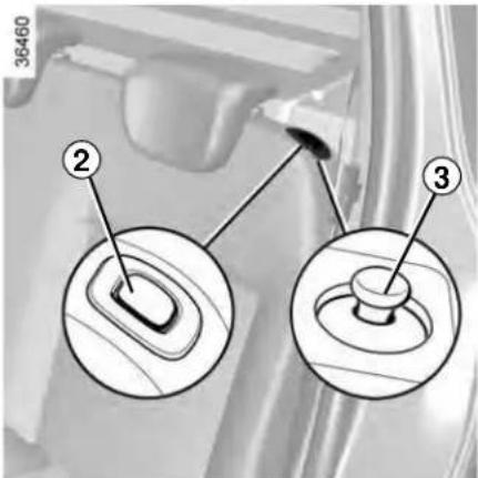 DACIA Logan (2019) - To fold the back B or C - 1