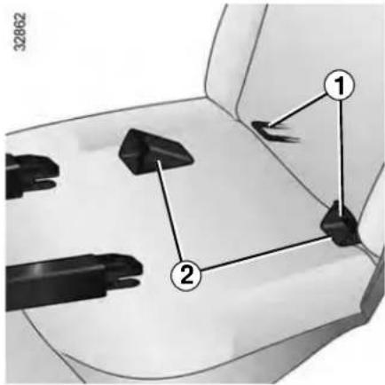DACIA Logan (2019) - CHILD SAFETY: child/baby seat mounting (2/3) - 1