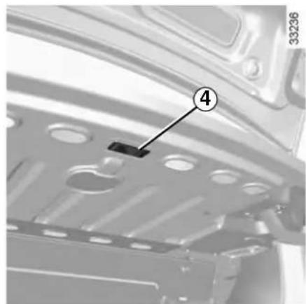 DACIA Logan (2019) - Luggage compartment light 4 - 1