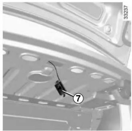 DACIA Logan (2019) - Luggage compartment light - 1