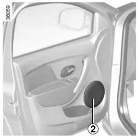 DACIA Logan (2019) - Radio location 1 - 1
