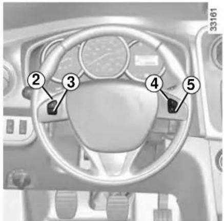 DACIA Logan (2019) - CRUISE CONTROL/SPEED LIMITER: speed limiter function (1/3) - 2