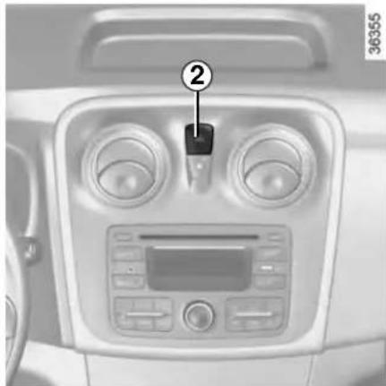 DACIA Logan (2019) - Headlight flasher - 1