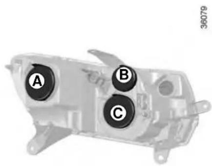 DACIA Logan (2019) - FRONT LIGHTS: changing bulbs (1/2) - 1