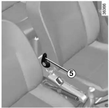 DACIA Logan (2019) - To tilt the seatback - 1