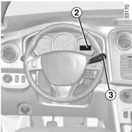 DACIA Logan (2019) - TYRE PRESSURE LOSS WARNING (2/3) - 1