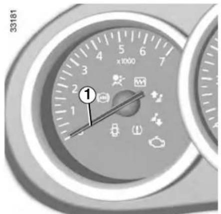 DACIA Logan (2019) - Tyre pressure loss warning - 1