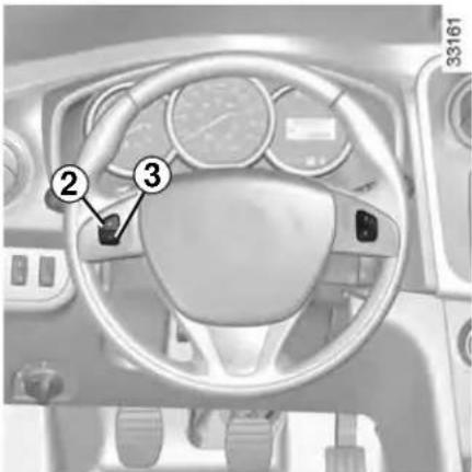 DACIA Logan (2019) - CRUISE CONTROL/SPEED LIMITER: speed limiter function (2/3) - 1