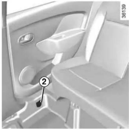 DACIA Logan (2019) - Luggage net A - 1