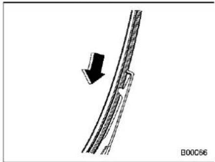 SUBARU Impreza (2021) - ■ Rear window wiper blade assembly - 6