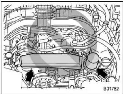 SUBARU Impreza (2021) - ■ When checking or servicing in the engine compartment - 1