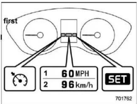 first 1 60 MPH 2 96 km/h SET 701762