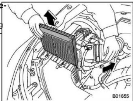SUBARU Impreza (2021) - ■ Replacing the air cleaner ment - 2