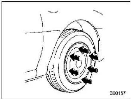 SUBARU Impreza (2021) - ▼ Installing the wheel cover - 2