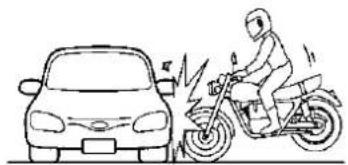SUBARU Impreza (2021) - Examples of the types of accidents in which the SRS curtain airbag is unlikely to deploy - 4
