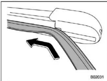 SUBARU Impreza (2021) - ■ Windshield wiper blade rubber - 3