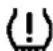 SUBARU Impreza (2021) - Low tire pressure warning light (U.S.-spec. models) - 1