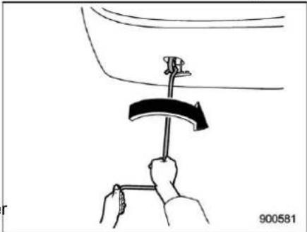 SUBARU Impreza (2021) - ▼ Rear towing hook - 3
