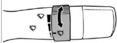 SUBARU Impreza (2021) - ▼ Operating the wiper lever - 2